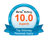 Avvo Personal Injury Rating - Martinson & Beason