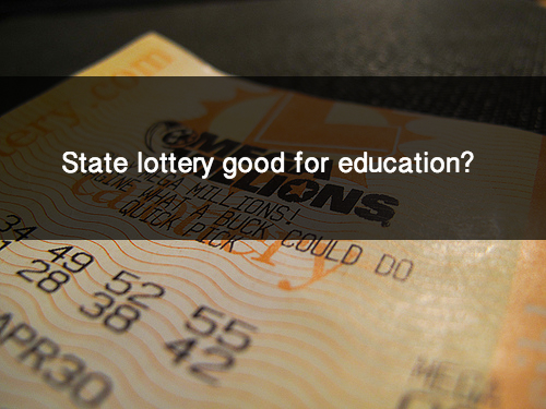 State Lottery Good For Education