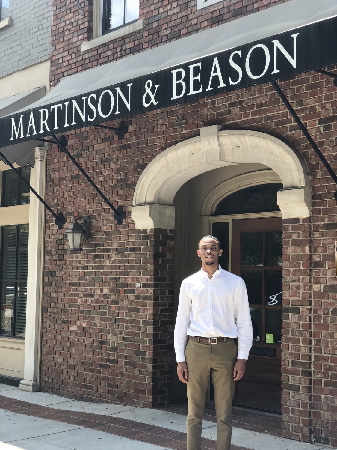 Martinson & Beason, PC Intern Malik Williams