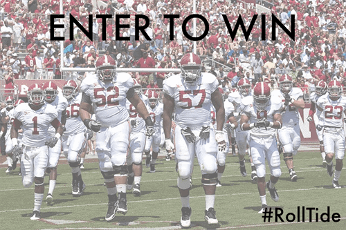 Alabama Football Ticket Giveaway