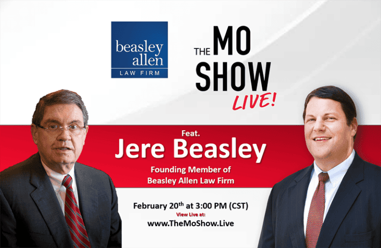 Mo Show Live Founding Member of the Beasley Allen Law Firm