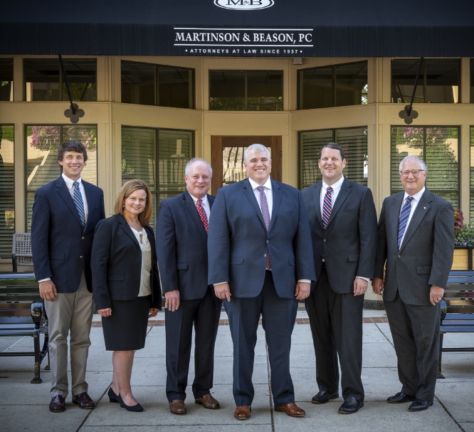 Martinson & Beason attorneys group photo