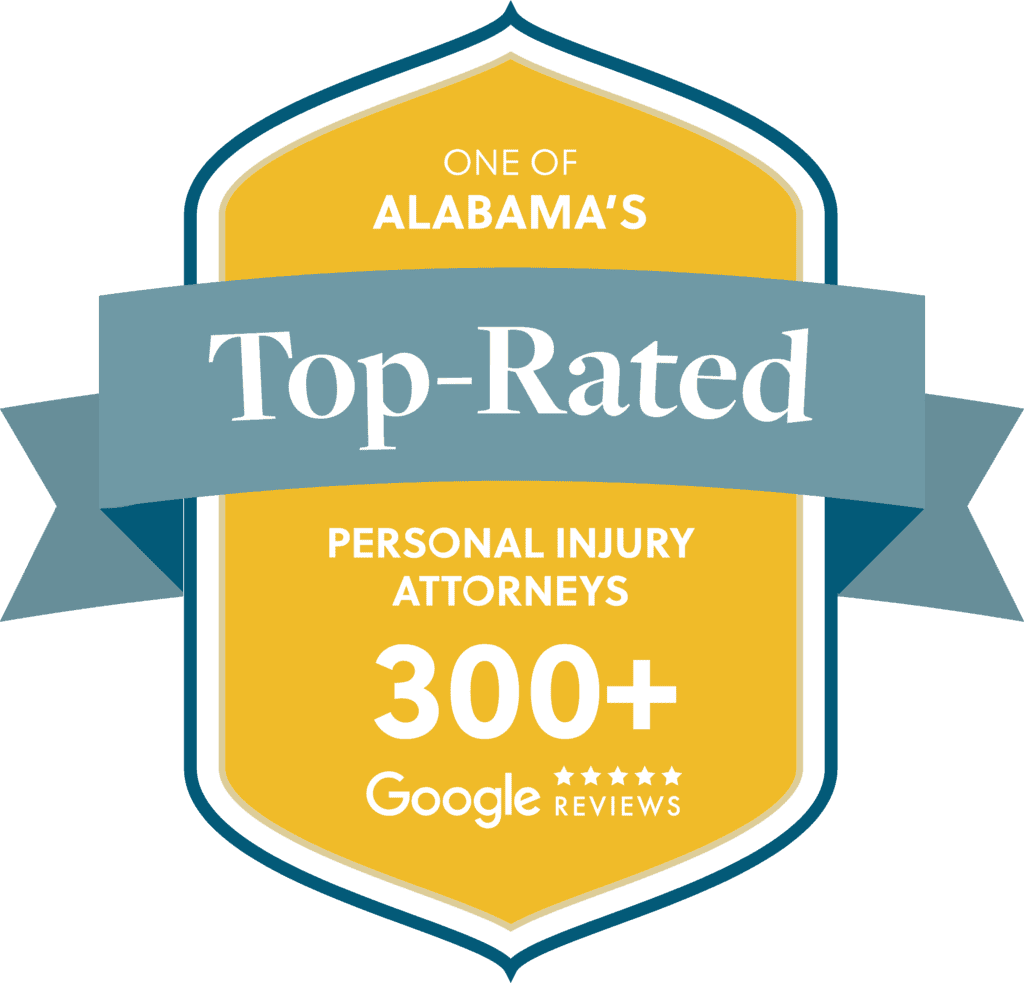 Martinson and Beason Top-Rated Personal Injury Attorneys badge